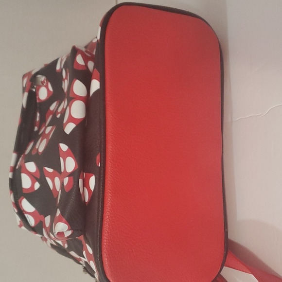 Authentic Official Disney Parks Minnie Mouse Polka Dot Bow Backpack EUC - Picture 4 of 8